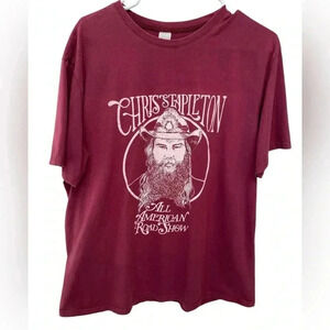 Chris Stapleton Band T-Shirt Country Music Concert Tour Women’s XXL